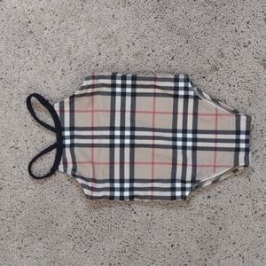 Burberry Kids Crina Swimsuit Size 12 months
